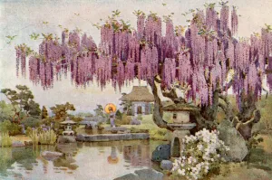Ella Du Cane Gallery: The Old Wistaria (colour litho)
