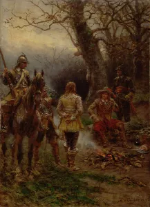 Oliver Cromwell Questioning a Prisoner, 1895 (oil on canvas) Oliver Cromwell Questioning a Prisoner, 1895 (oil on canvas)