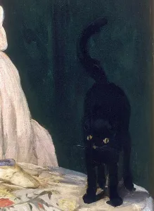 EDOUARD MANET、Olympia、海外オークション超希少レゾネ olympia-1863-oil-canvas-detail