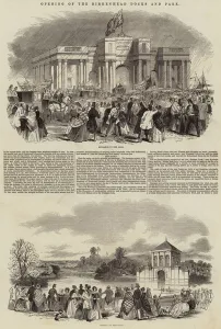 Opening of the Birkenhead Docks and Park (engraving) Opening of the Birkenhead Docks and Park (engraving)