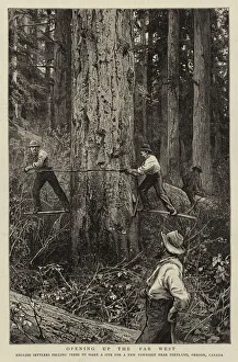 William (after) Small Gallery: Opening up the Far West (engraving)