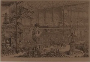 The Opening of the Great Industrial Exhibition of All Nations, May 1, 1851 (etching) The Opening of the Great Industrial Exhibition of All Nations, May 1, 1851 (etching)