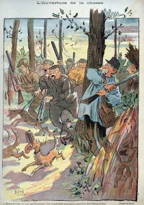 Opening of the Hunt - illustration by Alexander Stuart Boyd (1854-1930) for Laughter n Opening of the Hunt - illustration by Alexander Stuart Boyd (1854-1930) for Laughter n