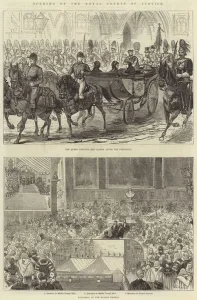 Opening of the Royal Courts of Justice (engraving) Opening of the Royal Courts of Justice (engraving)