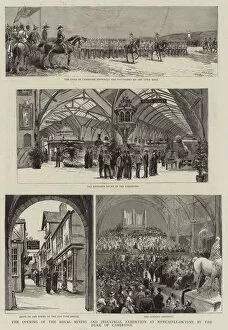 Newcastle On Tyne Gallery: The Opening of the Royal Mining and Industrial Exhibition at Newcastle-on-Tyne by the Duke of