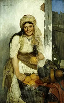 Images Dated 17th January 2013: The Orange Seller, 1888 (oil on canvas)