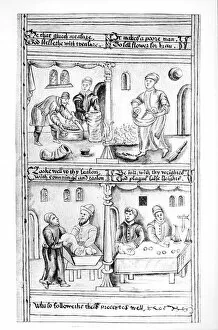 Images Dated 10th October 2005: Ordinance of the Bakers of York, 1595-96 (vellum) (b&w photo)