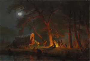 Oregon Trail (oil on canvas tacked over board) Oregon Trail (oil on canvas tacked over board)
