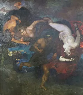 Violent Gallery: Oreste e le Erinni, 1905, Franz von Stuck (painting)