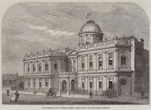 Victoria Street Gallery: The Oriental Baths, Victoria-Street, Westminster (engraving)