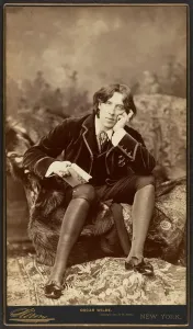 Oscar Wilde, 1882 (albumen silver print) Oscar Wilde, 1882 (albumen silver print)
