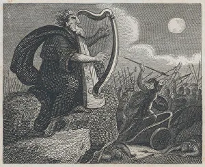 Ossian reciting the battles of his country (engraving) Ossian reciting the battles of his country (engraving)