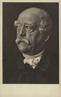 Otto Von Bismarck Gallery: Otto von Bismarck, German statesman (litho)