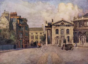 Broad Street Gallery: Oxford: Broad Street (colour litho)