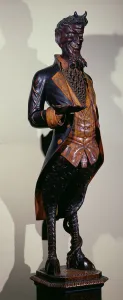 The Pact with the Devil, mid 19th century (wood) The Pact with the Devil, mid 19th century (wood)