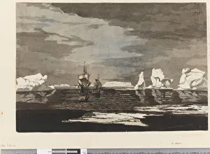 Page 28 Ice islands with the Resolution and Adventure, 1768-75 (w/c) Page 28 Ice islands with the Resolution and Adventure, 1768-75 (w/c)