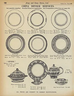 Page from Army and Navy Stores Catalogue, 1939-40 (litho) Page from Army and Navy Stores Catalogue, 1939-40 (litho)