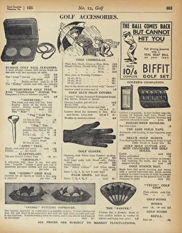 Page from Army and Navy Stores Catalogue, 1939-40 (litho) Page from Army and Navy Stores Catalogue, 1939-40 (litho)