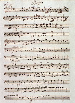 Page of musical score of Symphony in ut major by Pleyel