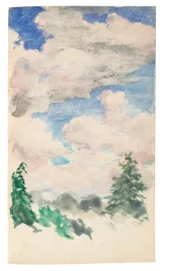 Page from a sketchbook, 1928-30 (pencil, w/c & gouache on paper) Page from a sketchbook, 1928-30 (pencil, w/c & gouache on paper)