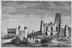 Gondar Collection: The palace of the Negouss (Negus) or kings of Ethiopia in Gondar