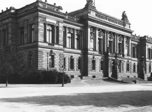 The Palace of the regional delegation at Strasbourg, c.1910 (b/w photo) The Palace of the regional delegation at Strasbourg, c.1910 (b/w photo)