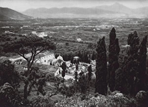 Panoramic View Gallery: Panorama della Conca d Oro visto das Mana di Gesu, Palermo; View ofs Maria di Gesu over the Conca