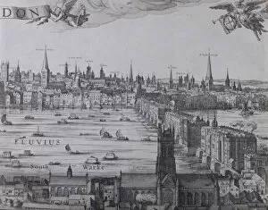 Images Dated 5th December 2006: Panorama of London and the Thames, part three showing Southwark