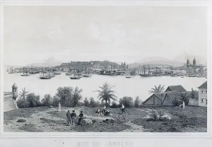 Nine panoramic views of Rio de Janeiro: Da Ilha das Cobras, 1862 (litho) Nine panoramic views of Rio de Janeiro: Da Ilha das Cobras, 1862 (litho)