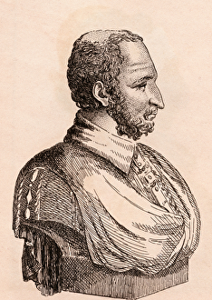 Paolo Veronese, illustration from '75 Portraits Of Celebrated Painters From Authentic Paolo Veronese, illustration from '75 Portraits Of Celebrated Painters From Authentic