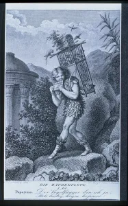 Papageno: I am the birdcatcher, yes! Always cheerful, fiddle-di-i, fiddle-di-da Papageno: I am the birdcatcher, yes! Always cheerful, fiddle-di-i, fiddle-di-da