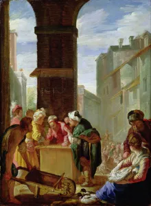 The Parable of the Precious Pearl or The Pearl of Great Price (oil on panel) The Parable of the Precious Pearl or The Pearl of Great Price (oil on panel)