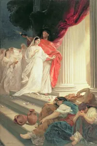 Parable of the Wise and Foolish Virgins, 1886 (oil on canvas) Parable of the Wise and Foolish Virgins, 1886 (oil on canvas)