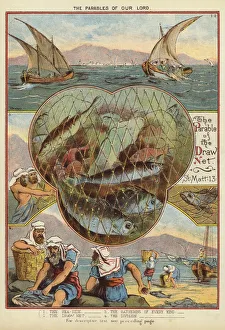 The Parables of Christ: The Parable of the Net (chromolitho) The Parables of Christ: The Parable of the Net (chromolitho)