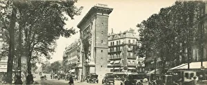 Paris, Perspective des Grands Boulevards, La Porte St-Denis Paris, Perspective des Grands Boulevards, La Porte St-Denis