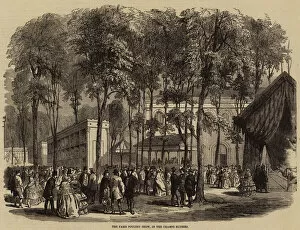 The Paris Poultry Show, in the Champs Elysees (engraving)