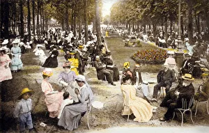 The Park at the Spa, Vichy, France c. 1900 (photo) The Park at the Spa, Vichy, France c. 1900 (photo)