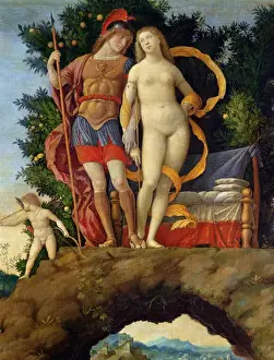 The Parnassus, detail of Venus and Mars (oil on canvas) The Parnassus, detail of Venus and Mars (oil on canvas)