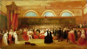 The Passing of the Great Emancipation Act, c.1829 (oil on panel) The Passing of the Great Emancipation Act, c.1829 (oil on panel)
