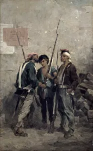 The Password, 24th February 1848 (oil on canvas) The Password, 24th February 1848 (oil on canvas)