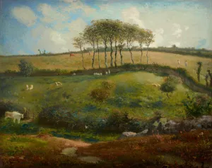 Pasture near Cherbourg (Normandy), 1871-2 (oil on canvas) Pasture near Cherbourg (Normandy), 1871-2 (oil on canvas)