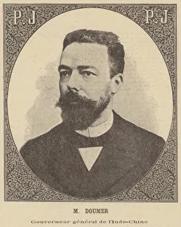 Paul Doumer, Governor General of French Indochina (litho) Paul Doumer, Governor General of French Indochina (litho)