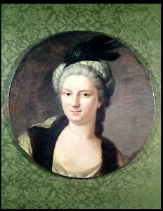 Pauline-Felicite de Nesle (1712-41) Countess of Vintimille (oil on canvas) Pauline-Felicite de Nesle (1712-41) Countess of Vintimille (oil on canvas)