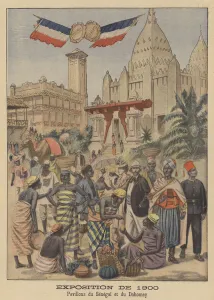 The Pavilion of Senegal and Dahomey at the Exposition Universelle of 1900 in Paris The Pavilion of Senegal and Dahomey at the Exposition Universelle of 1900 in Paris
