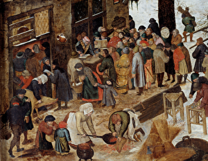 The payment of the dime or the Deombrement has Bethlehem Detail The payment of the dime or the Deombrement has Bethlehem Detail