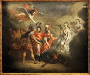 The peace of Amiens. Traite signed on 25 March 1802 between the United Kingdom The peace of Amiens. Traite signed on 25 March 1802 between the United Kingdom