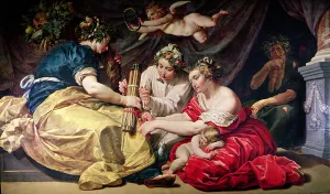 Peace and Plenty Binding the Arrows of War, 1614 (oil on panel) Peace and Plenty Binding the Arrows of War, 1614 (oil on panel)