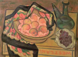 Peaches and a Green Bottle, 1931 (oil on canvas) Peaches and a Green Bottle, 1931 (oil on canvas)