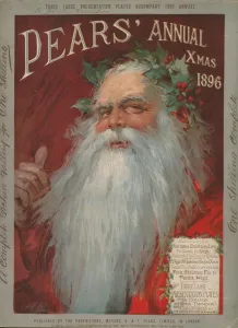 Santa Claus Gallery: Pears Annual, Christmas 1896 (colour litho)
