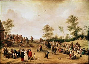 Flemish Region Gallery: Peasant Party or Cauldron Party near Antwerp, 1643 (painting)
